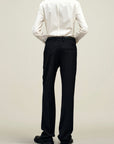 Charlie Long Trouser in Viscose Wool