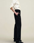 Charlie Long Trouser in Viscose Wool