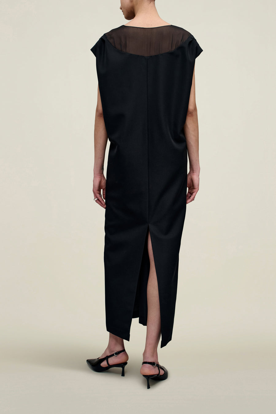 Sabel Cocoon Dress in Chiffon Gazar Combo 8 Sabel Cocoon Dress in Chiffon Gazar Combo 8