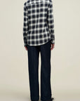 Octavia Blouse in Airbush Flannel