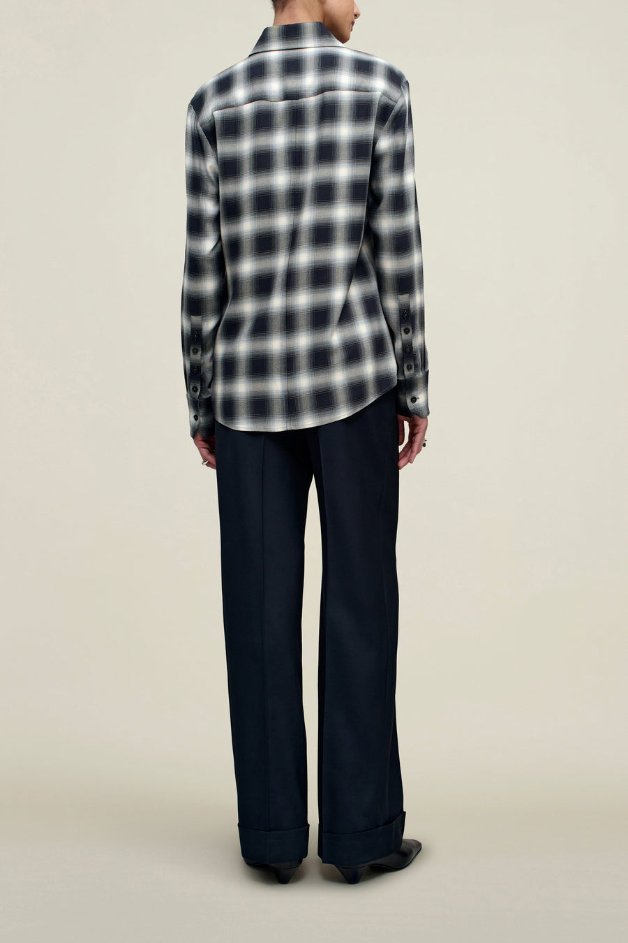 Octavia Blouse in Airbush Flannel