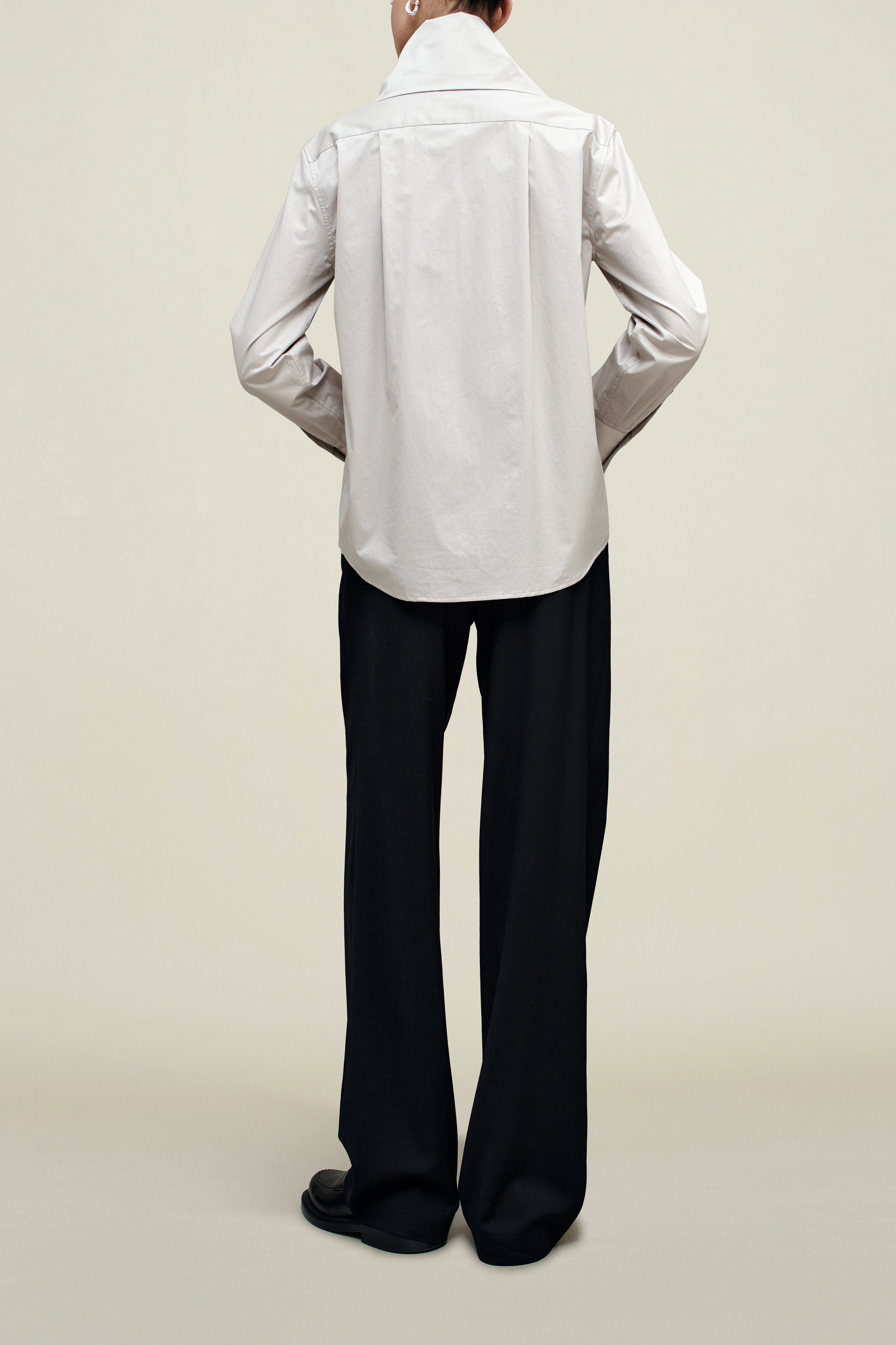 Renée Button Up in Cotton Shirting