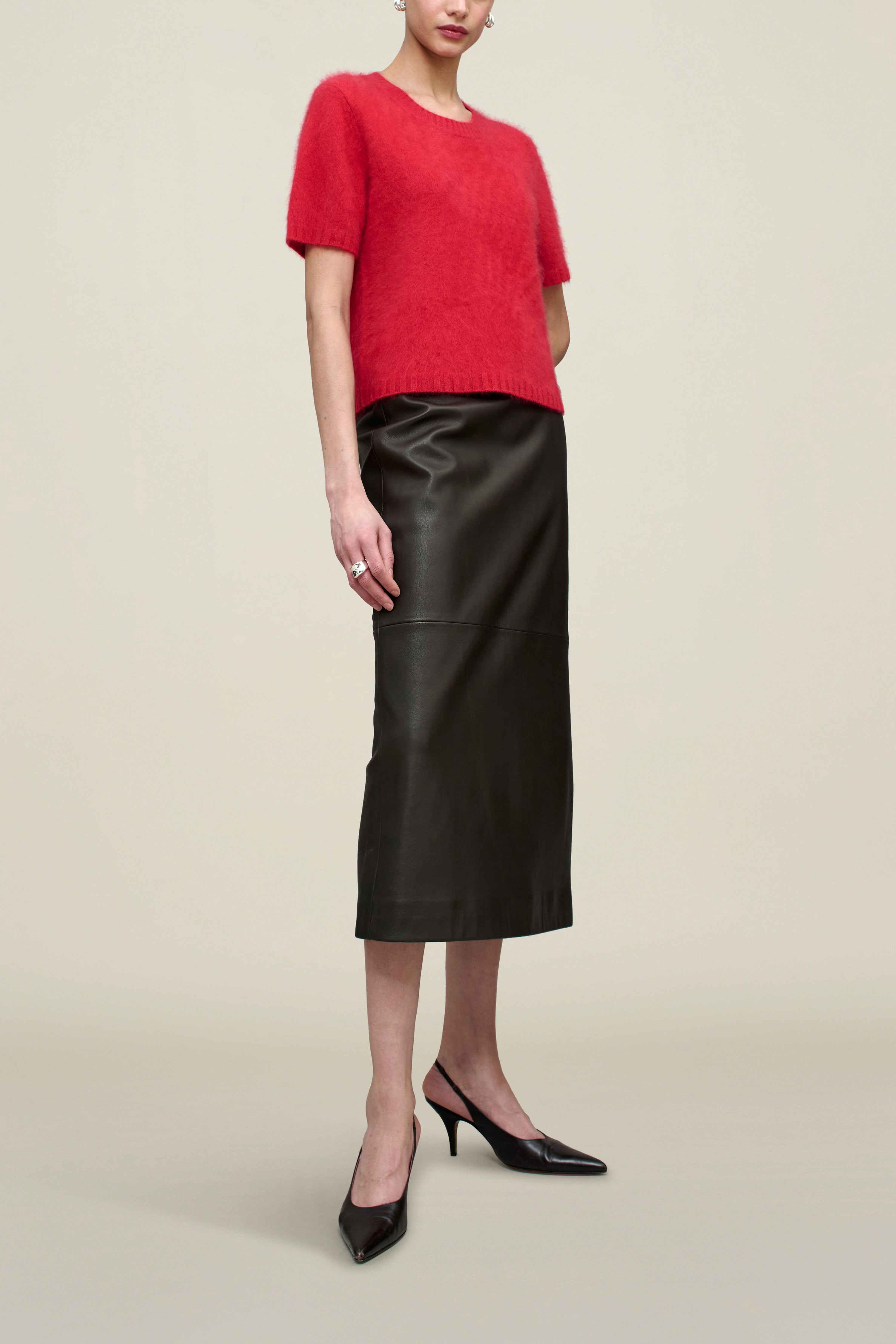 Veda Crewneck in Brushed Cashmere