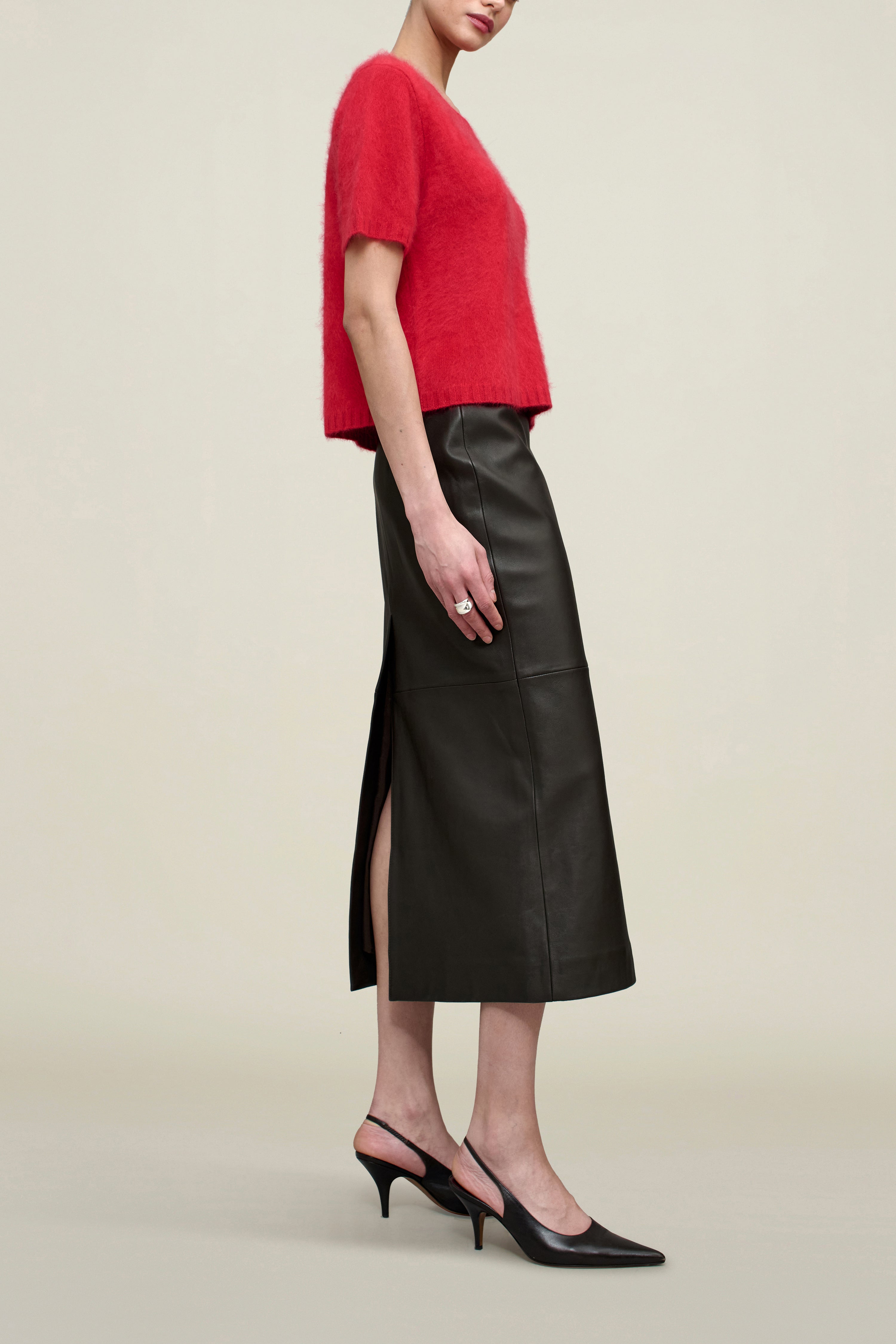 Veda Crewneck in Brushed Cashmere