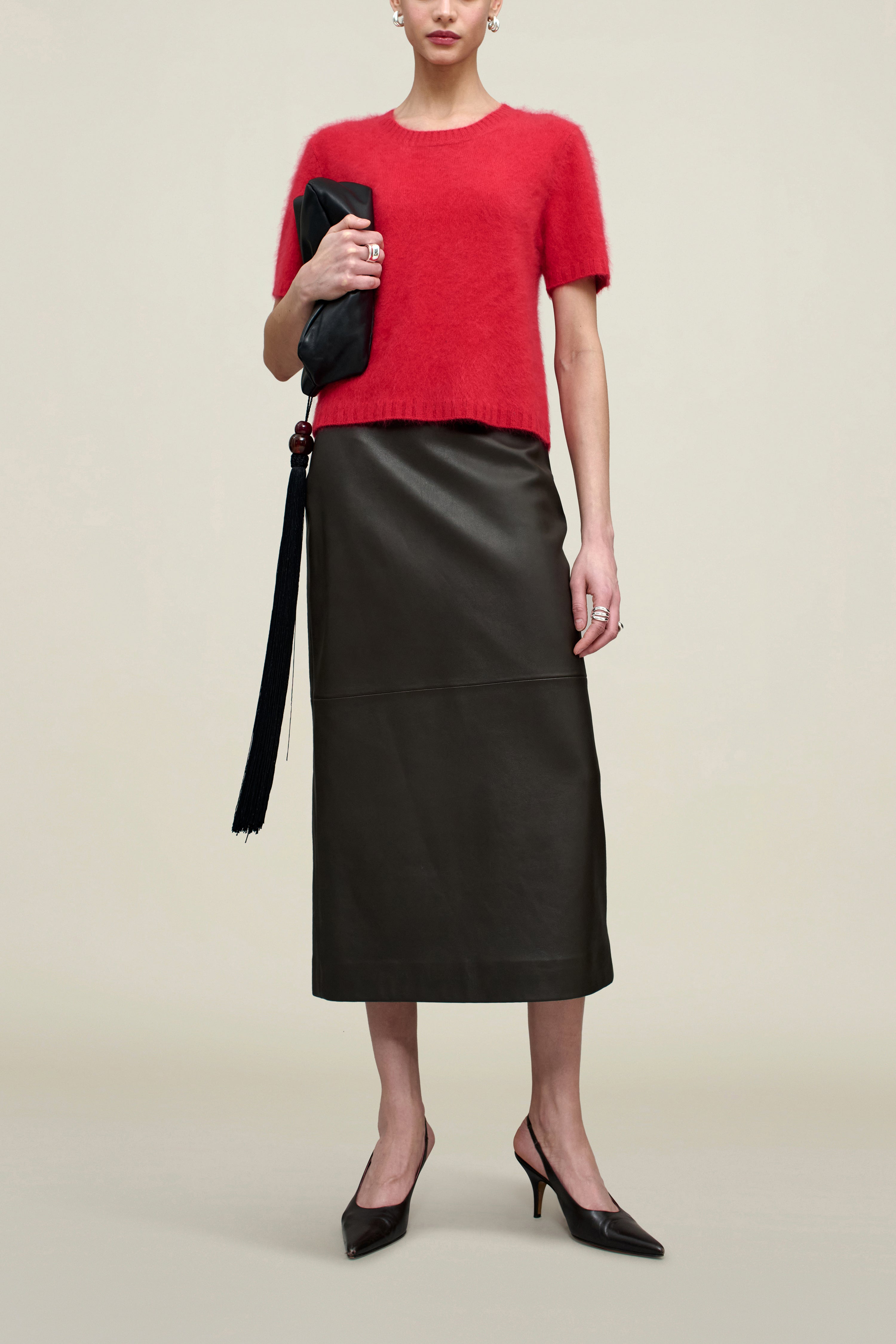 Veda Crewneck in Brushed Cashmere