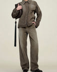 Elliot Chore Coat in Distressed Corduroy