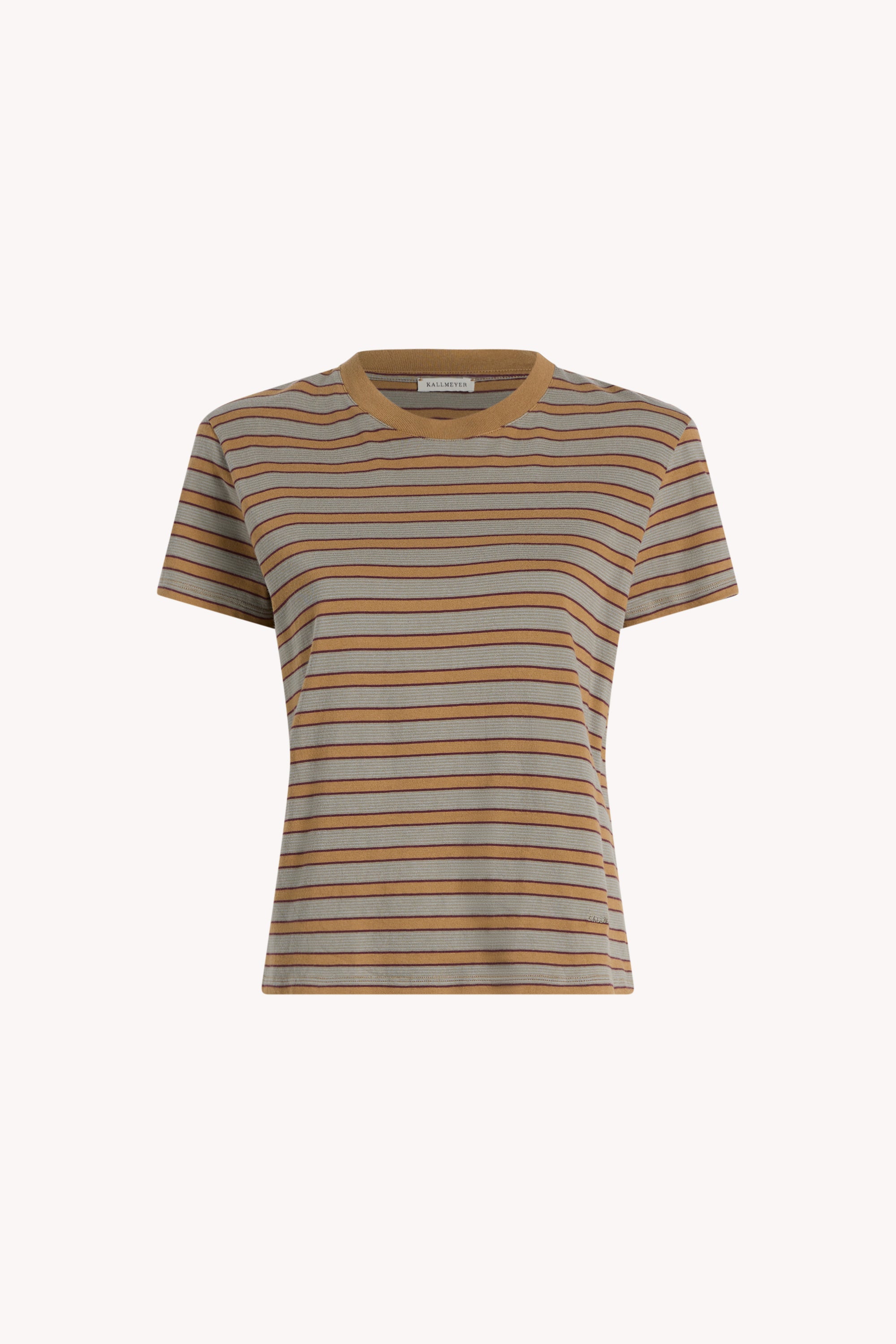 Kenzie T-Shirt in Mist Multi-Stripe