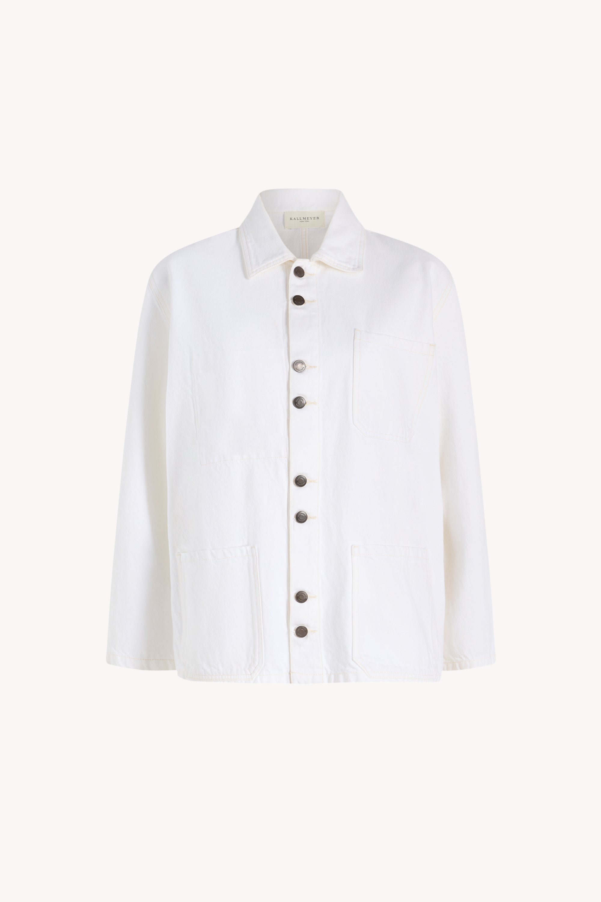 Jacques Worker Jacket in Cotton Denim
