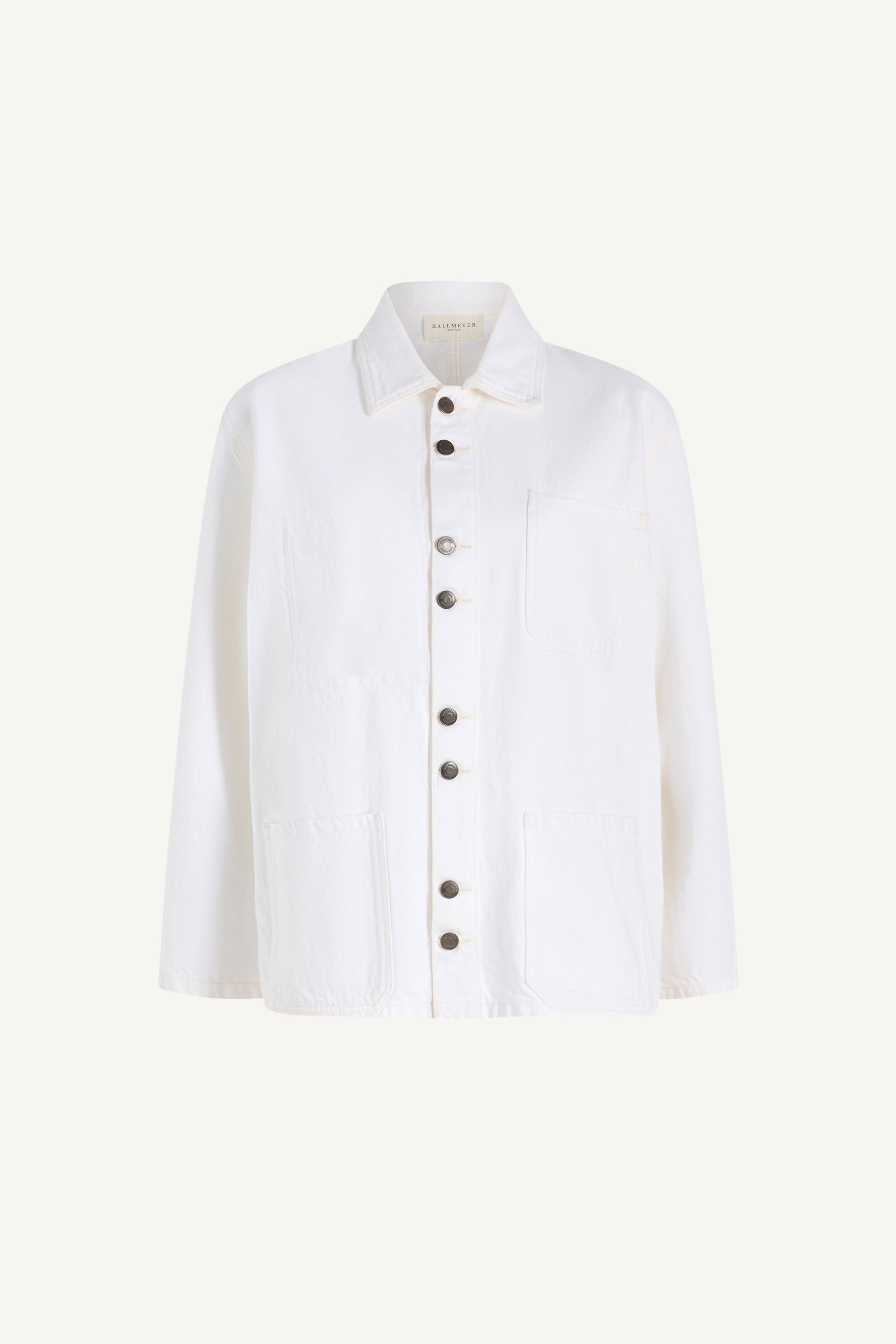 Jacques Worker Jacket in Cotton Denim