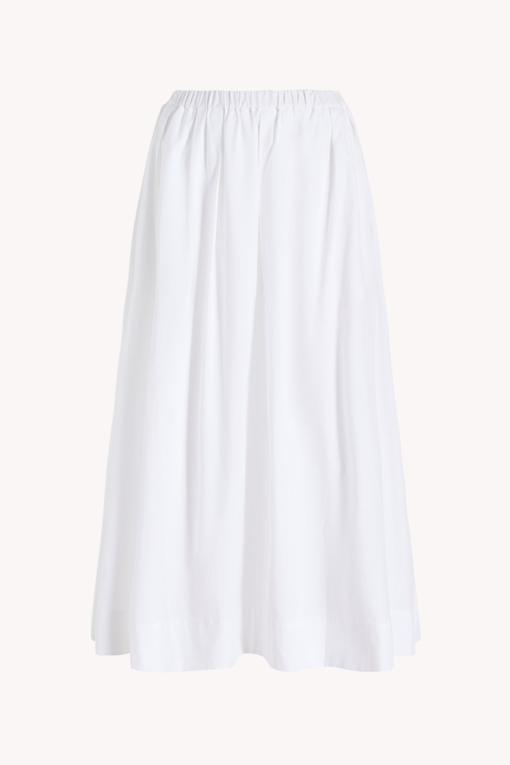 Isolde Full Skirt in Starched Poplin