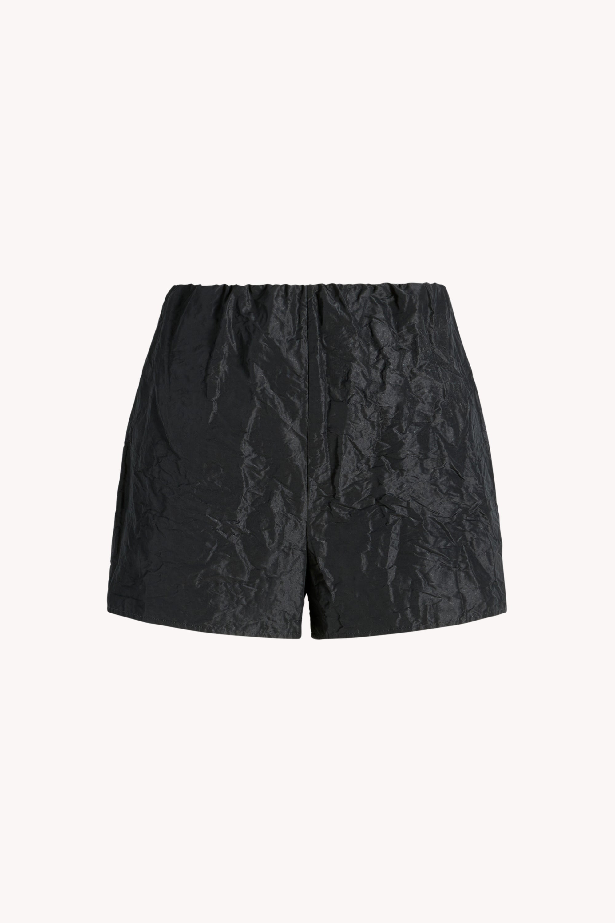 Jules Short in Steel Taffeta