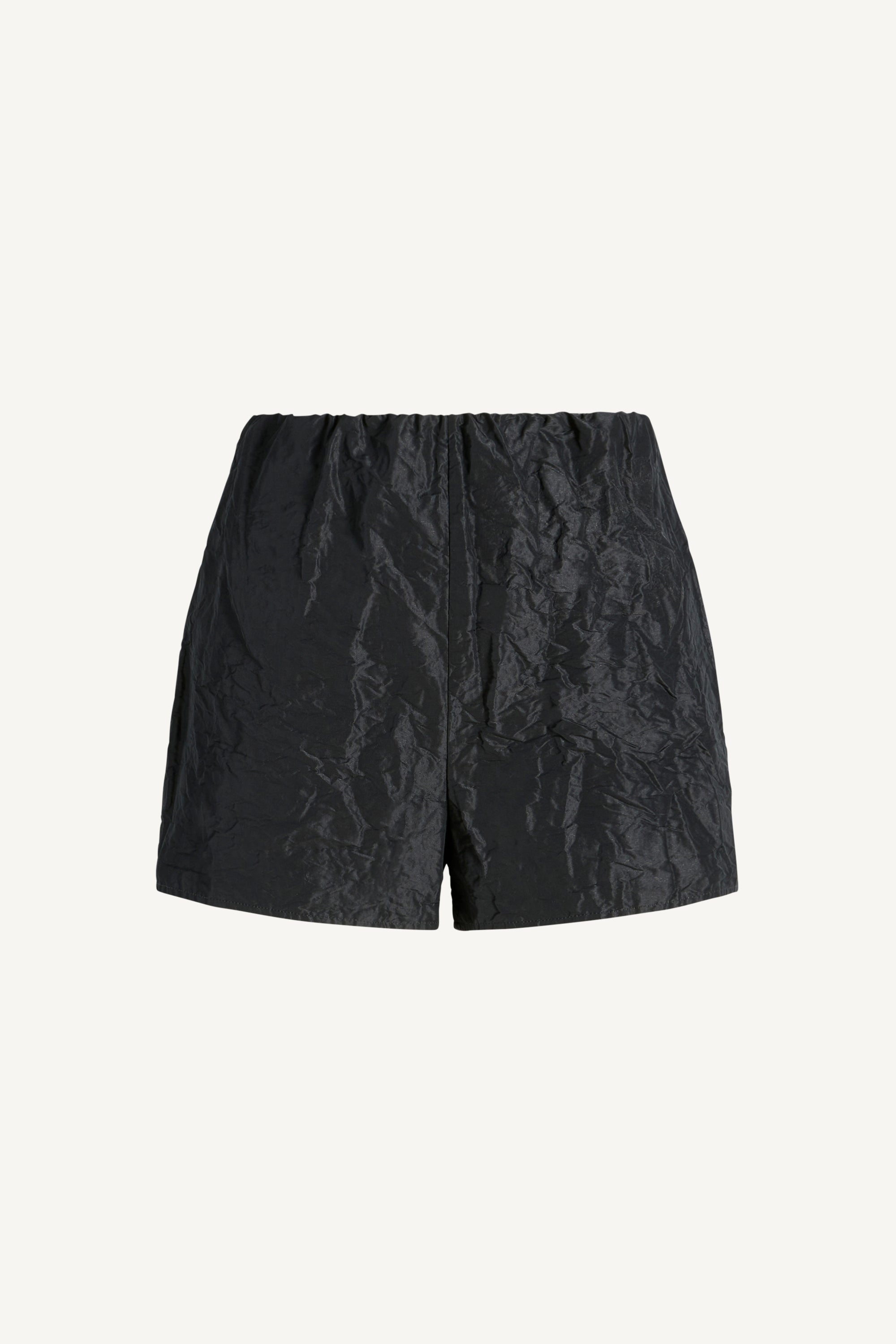 Jules Short in Steel Taffeta