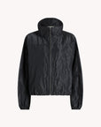 Sadie Windbreaker in Steel Taffeta