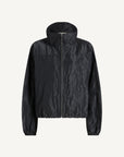 Sadie Windbreaker in Steel Taffeta