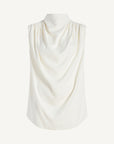 Penny Draped Top in Viscose Twill