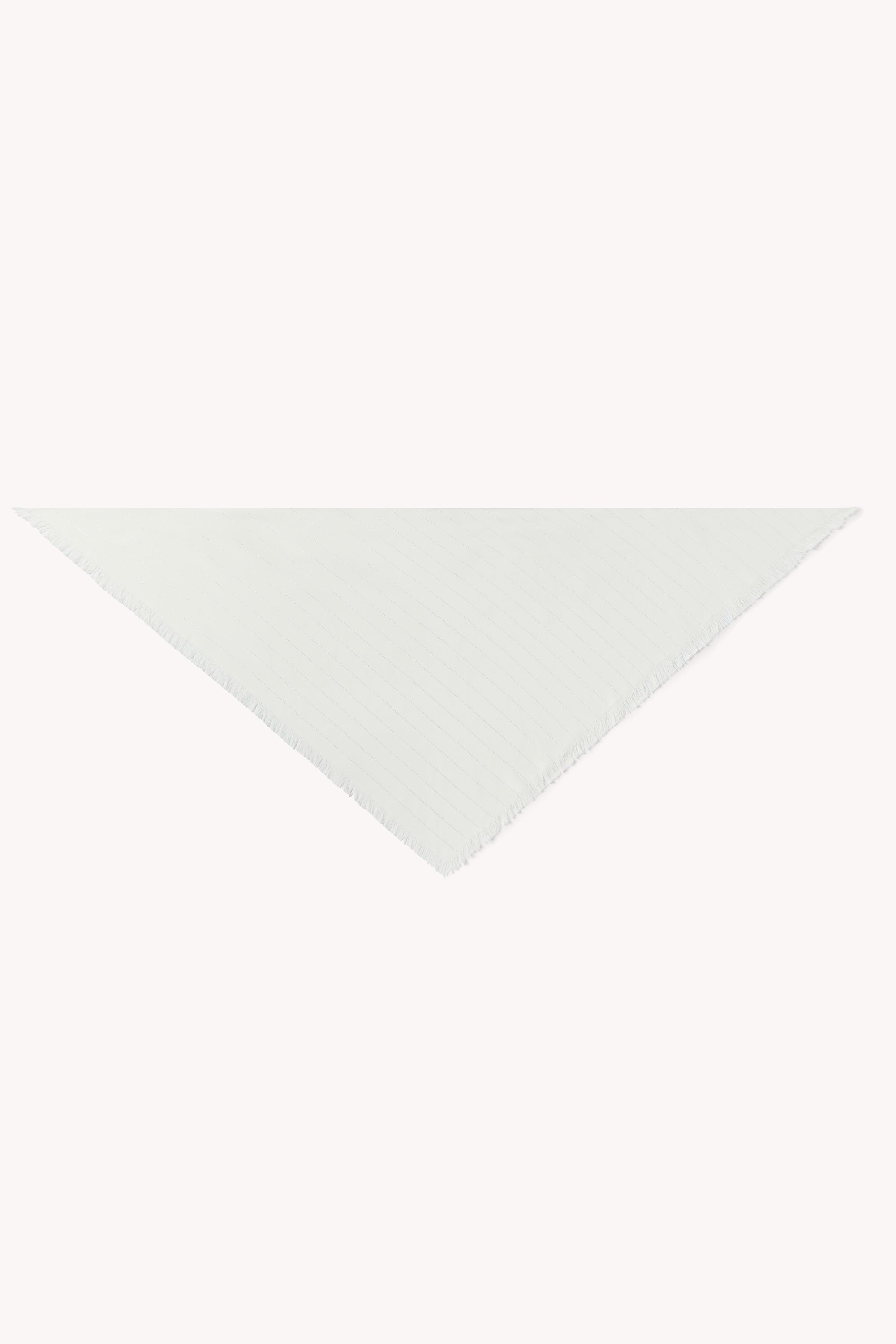 Lucie Scarf in Fringed Viscose Twill