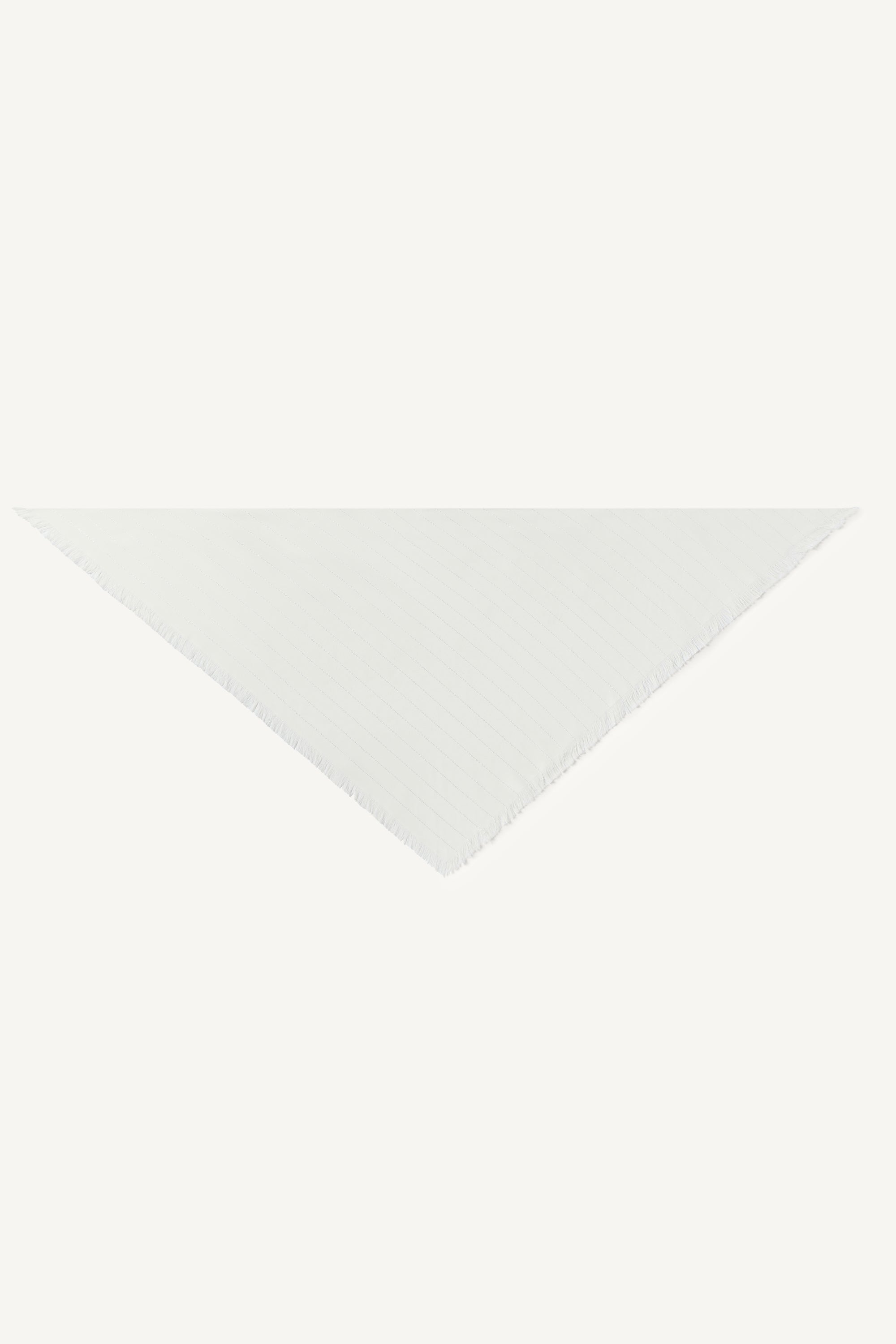 Lucie Scarf in Fringed Viscose Twill