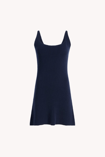 cotton knit mini dress Slinky Knit Mini Dress