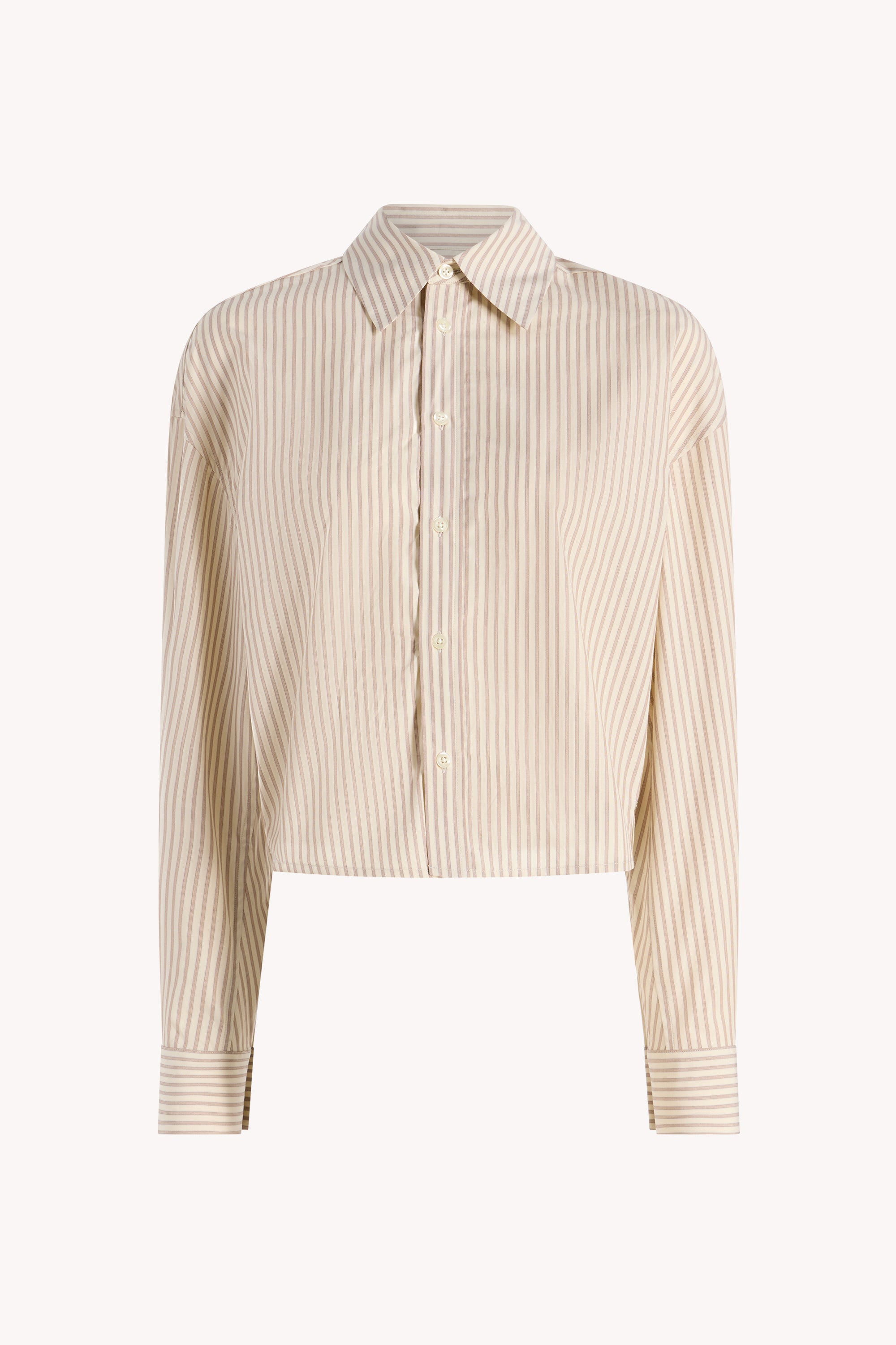 Tegan Button Down in Vintage Cotton Poplin