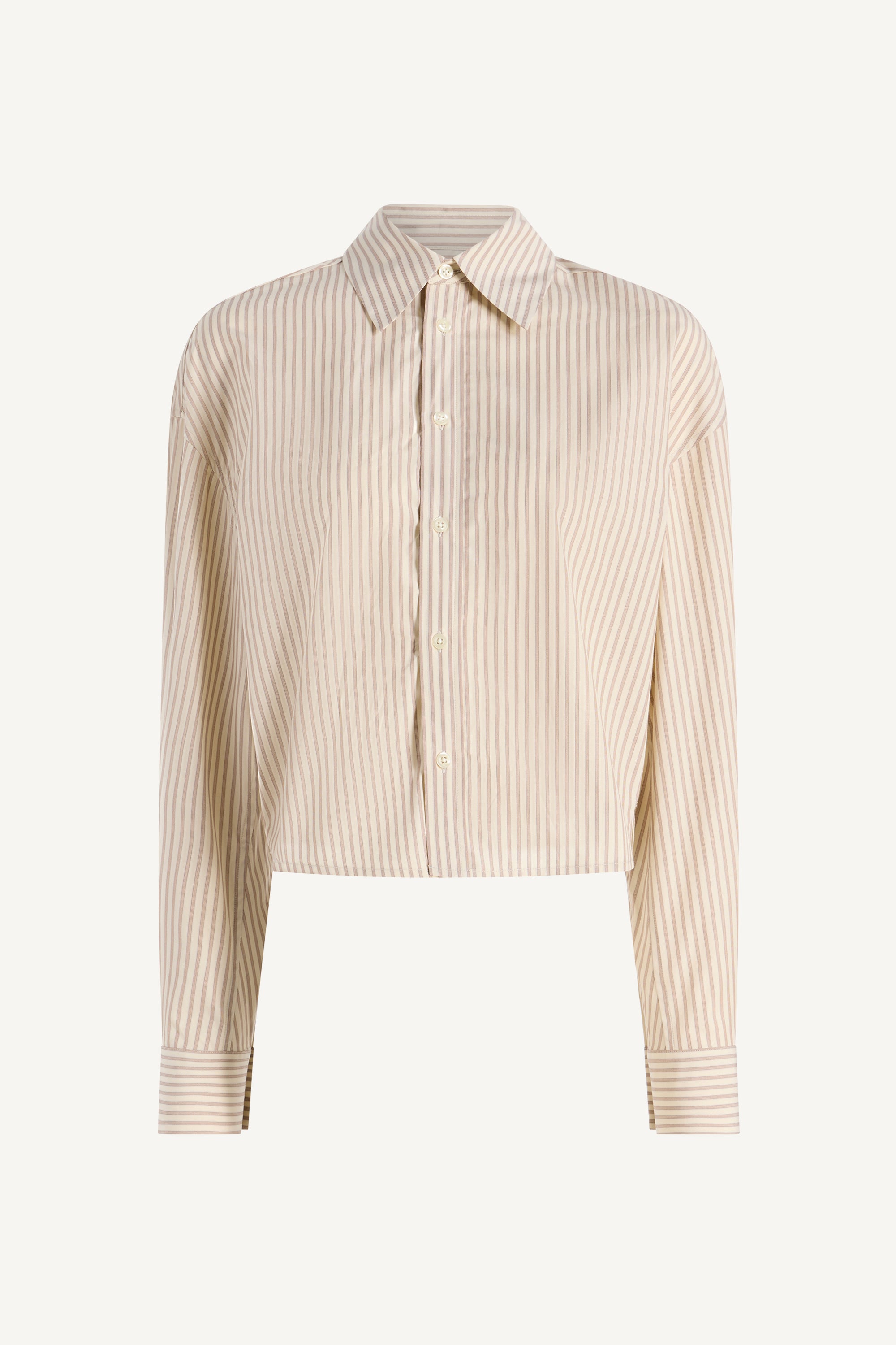 Tegan Button Down in Vintage Cotton Poplin