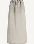 Regina Drawstring Skirt in Linen Gauze
