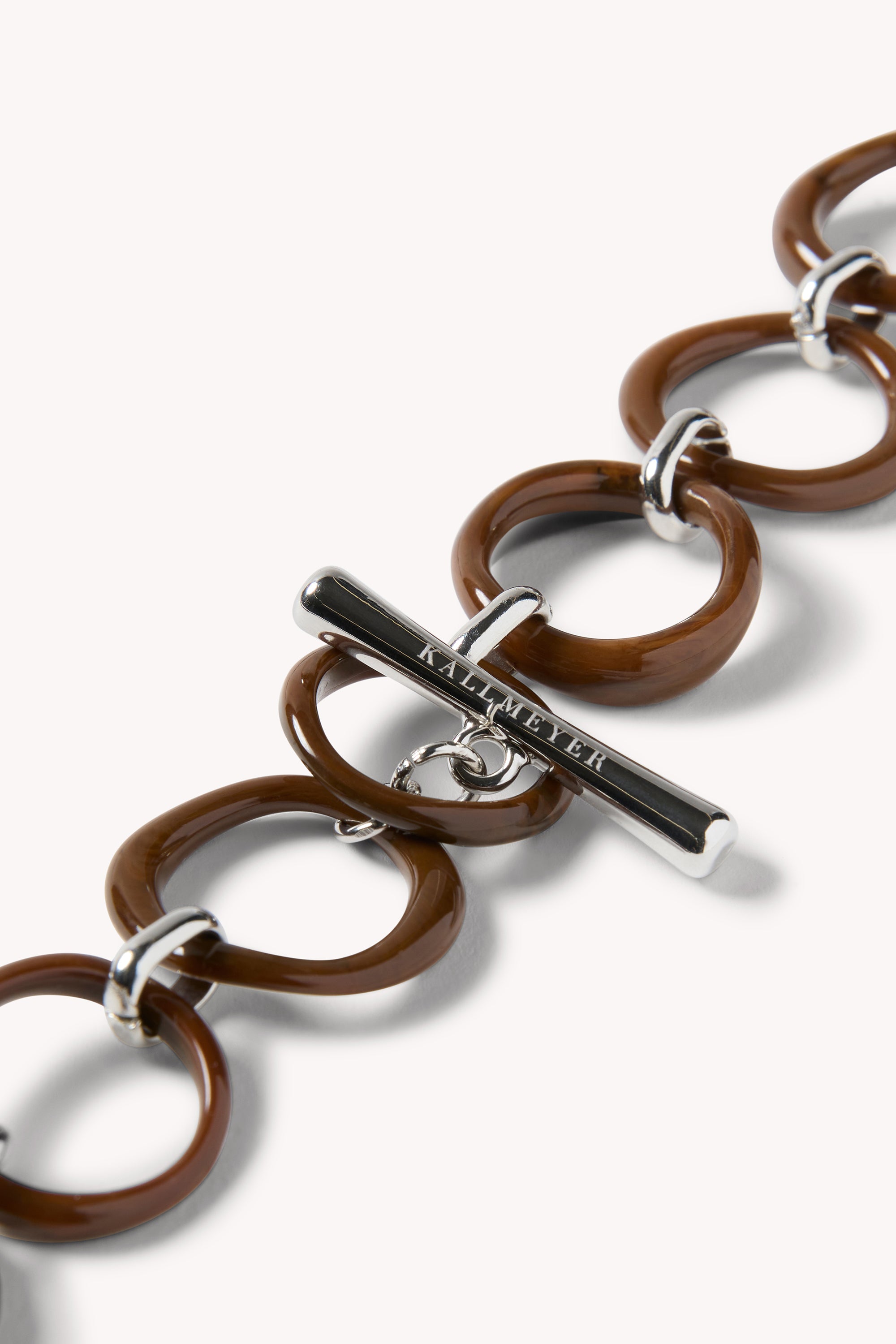Jovi Belt in Wooden Acrylic