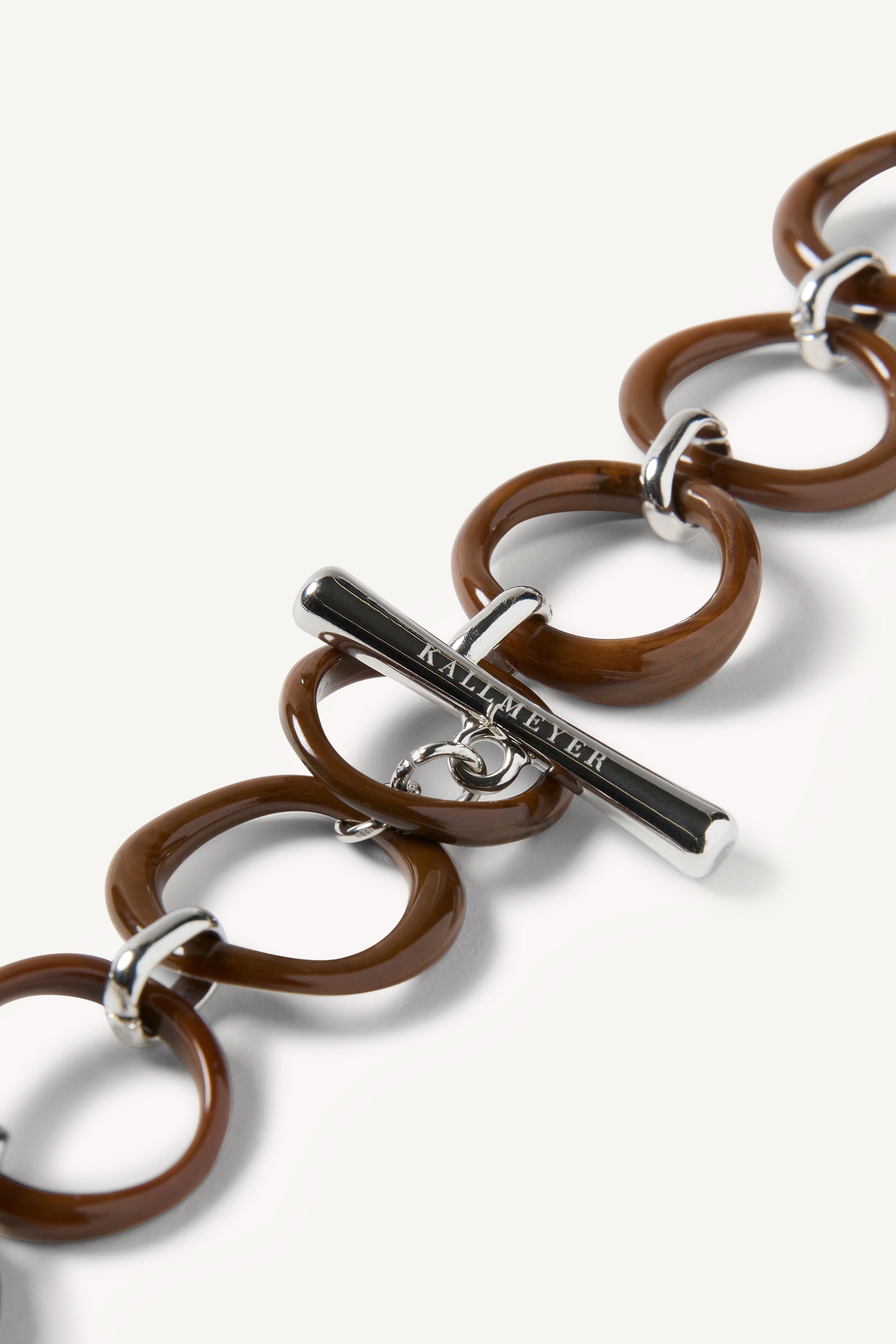 Jovi Belt in Wooden Acrylic