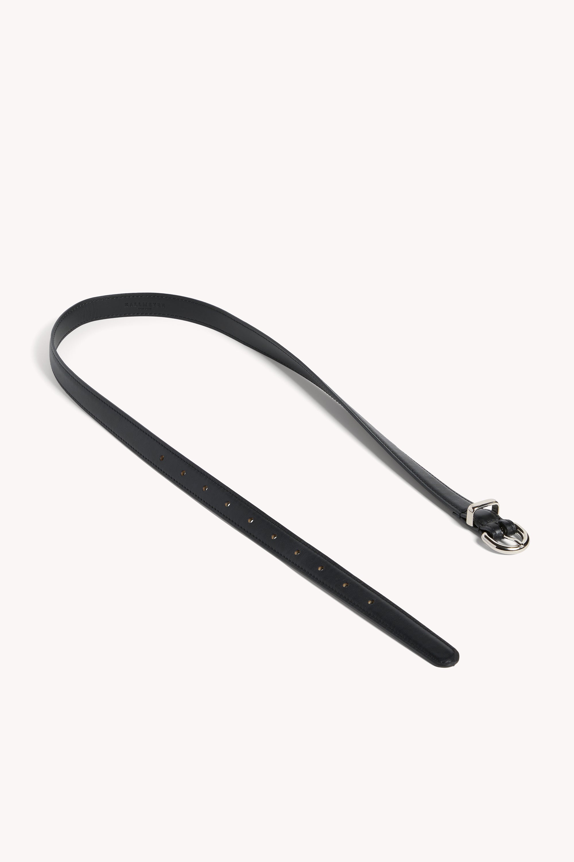 Bea Slim Belt in Leather