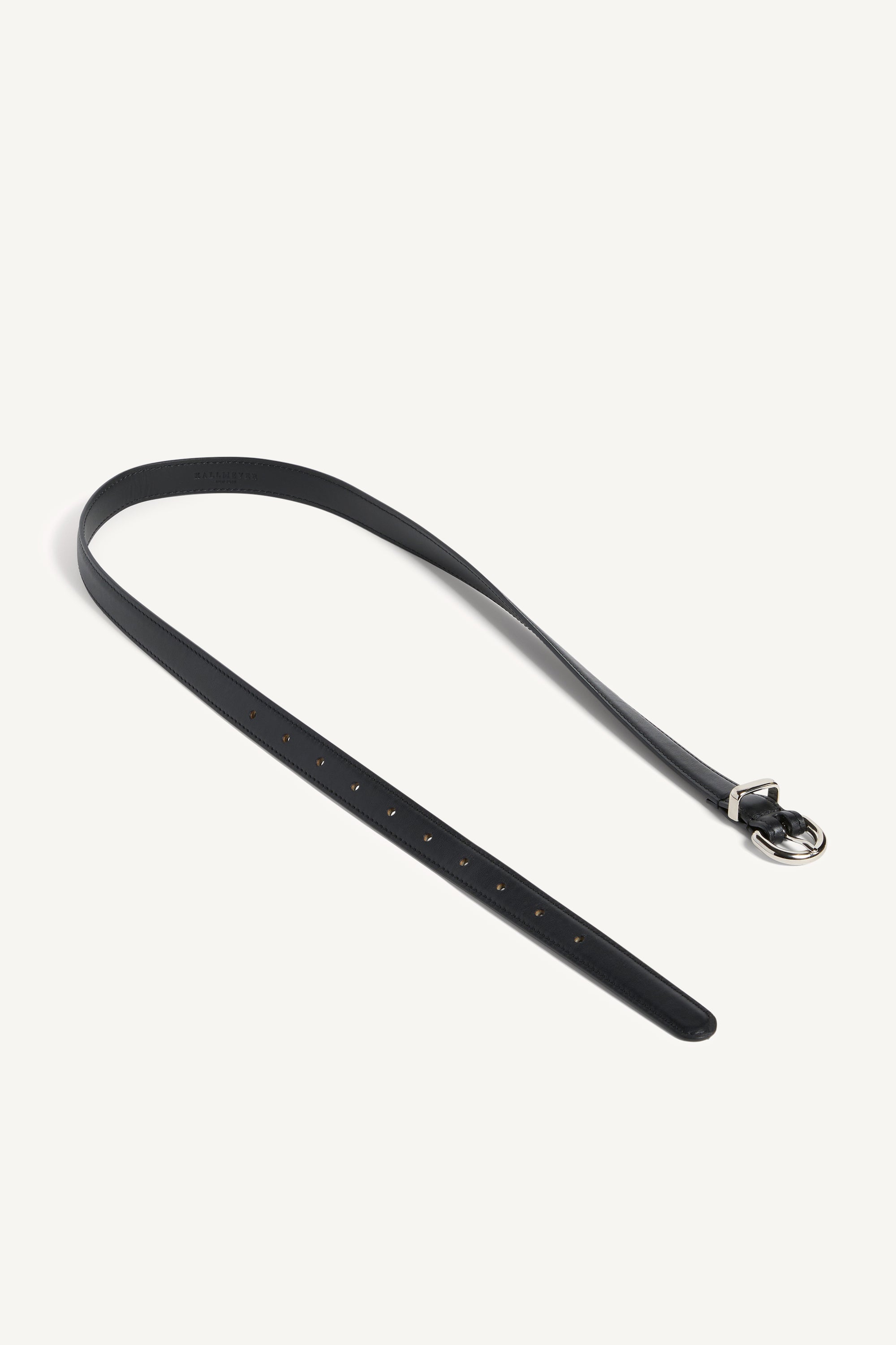 Bea Slim Belt in Leather