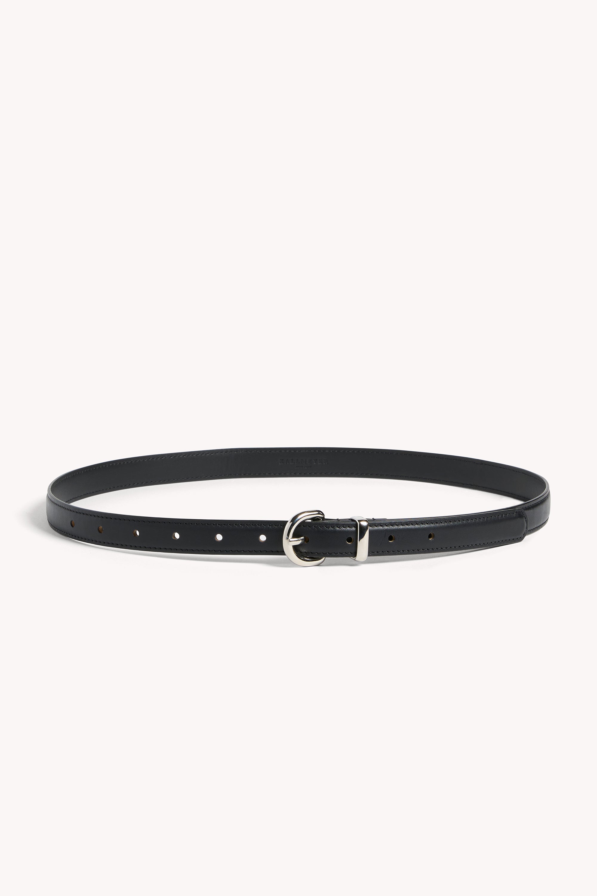 Bea Slim Belt in Leather