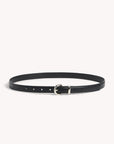 Bea Slim Belt in Leather