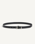 Bea Slim Belt in Leather