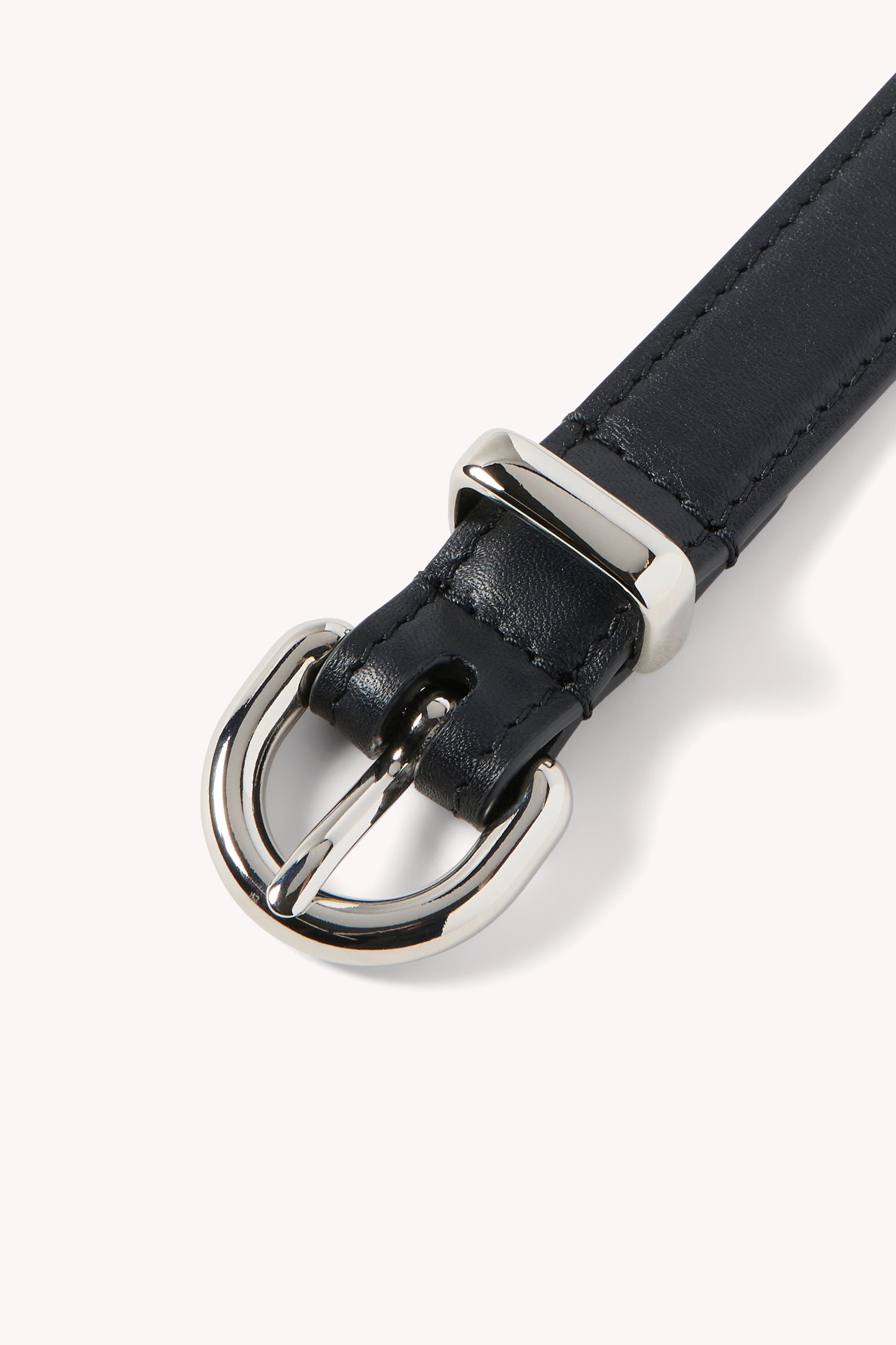 Bea Slim Belt in Leather
