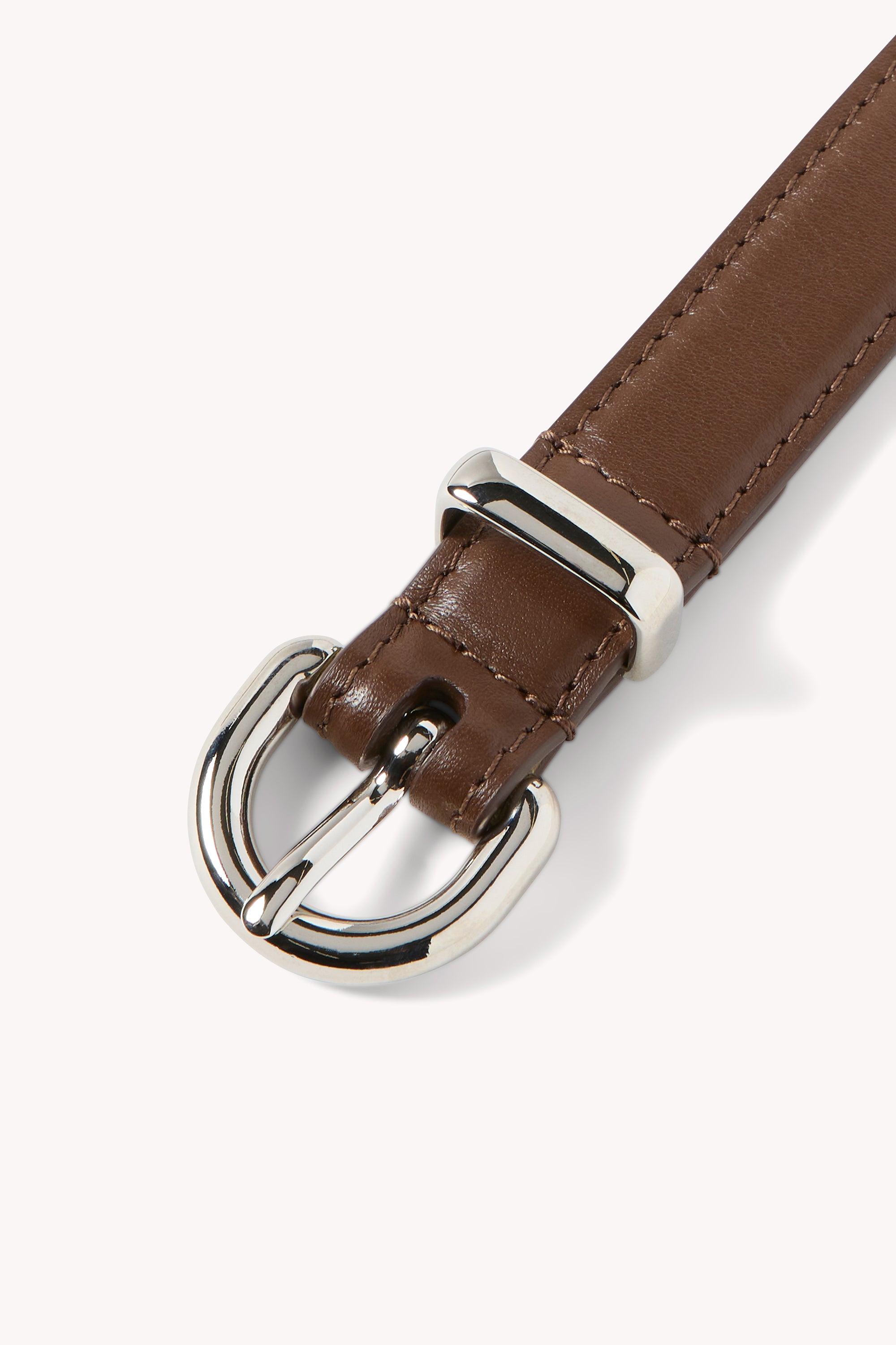 Bea Slim Belt in Leather
