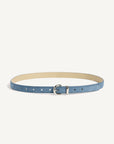 Bea Slim Belt in Suede