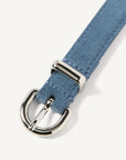 Bea Slim Belt in Suede