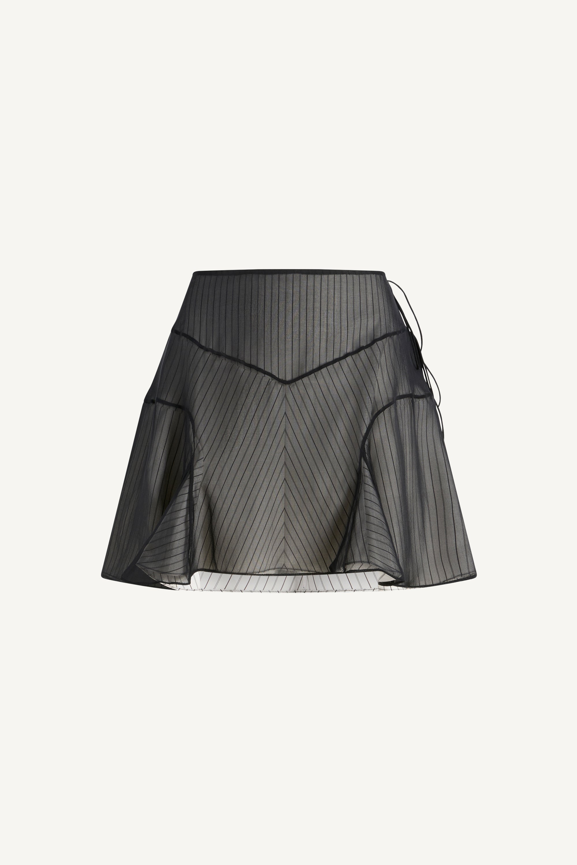 Alyse Mini Skirt in Trapped Poplin