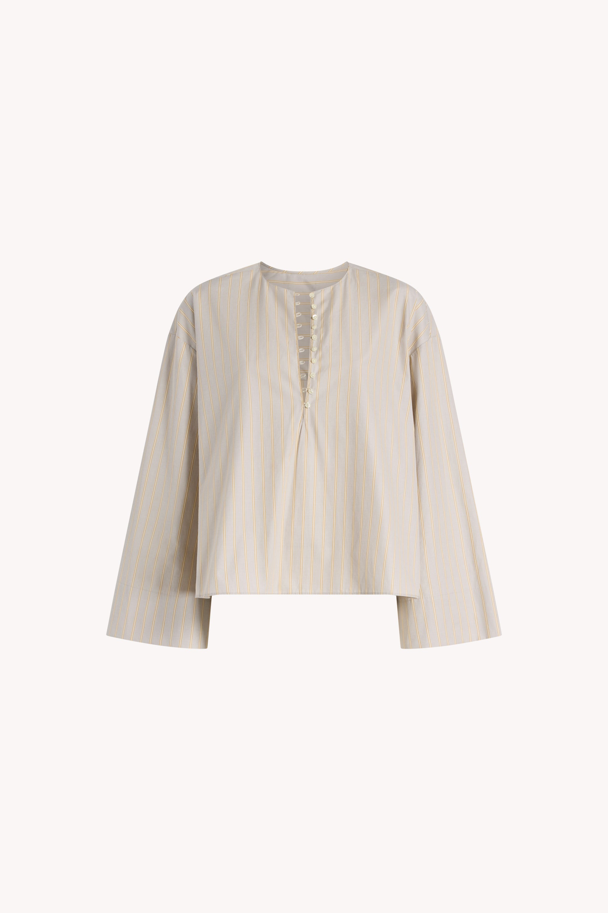 Marguerite  Blouse in Vintage Cotton Poplin