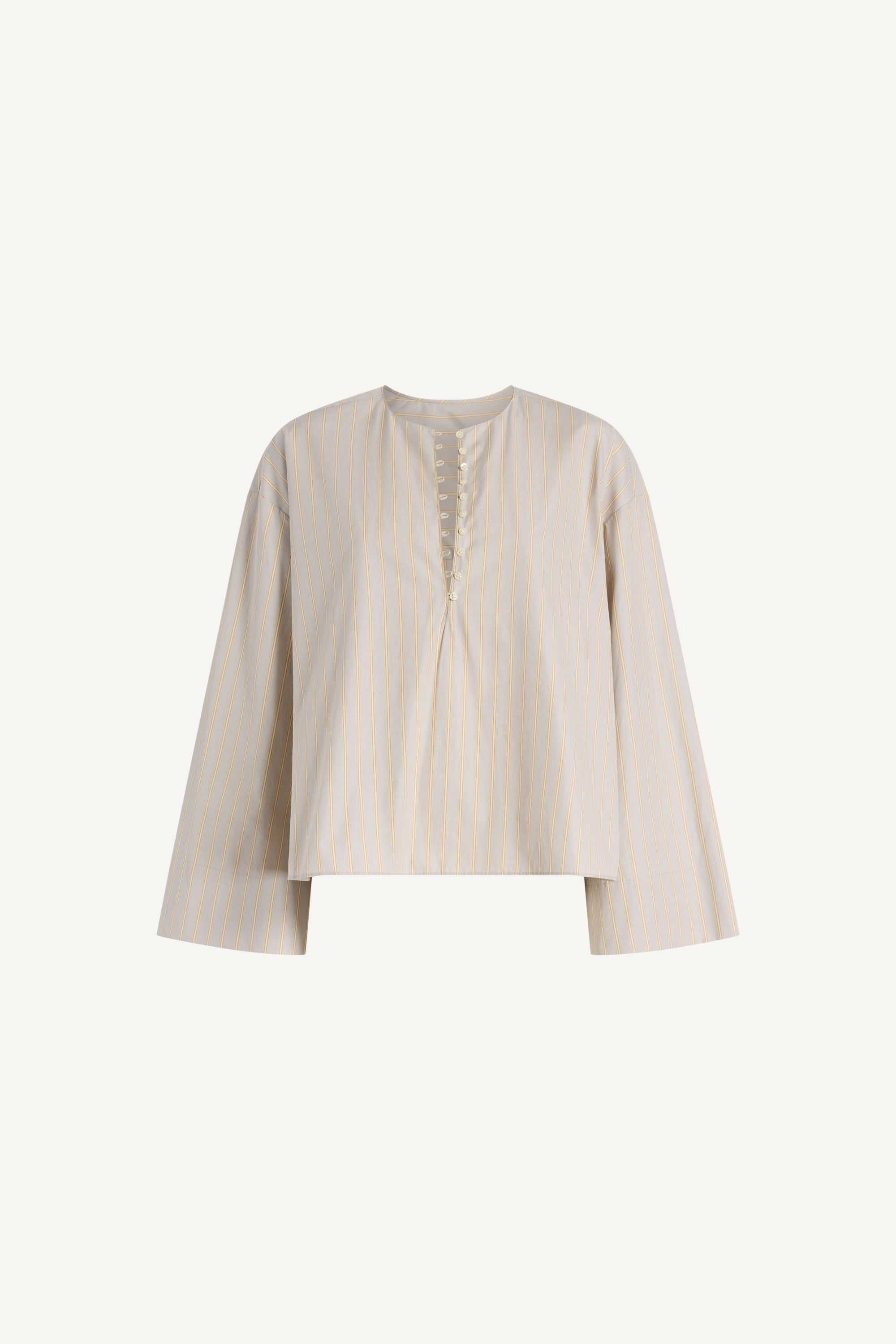 Marguerite  Blouse in Vintage Cotton Poplin