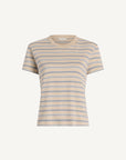 Kenzie T-Shirt in Almond Multi Stripe