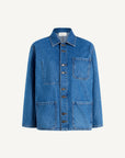 Jacques Worker Jacket in Cotton Denim