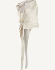 Elif Blouse in Two Tone Silk Viscose