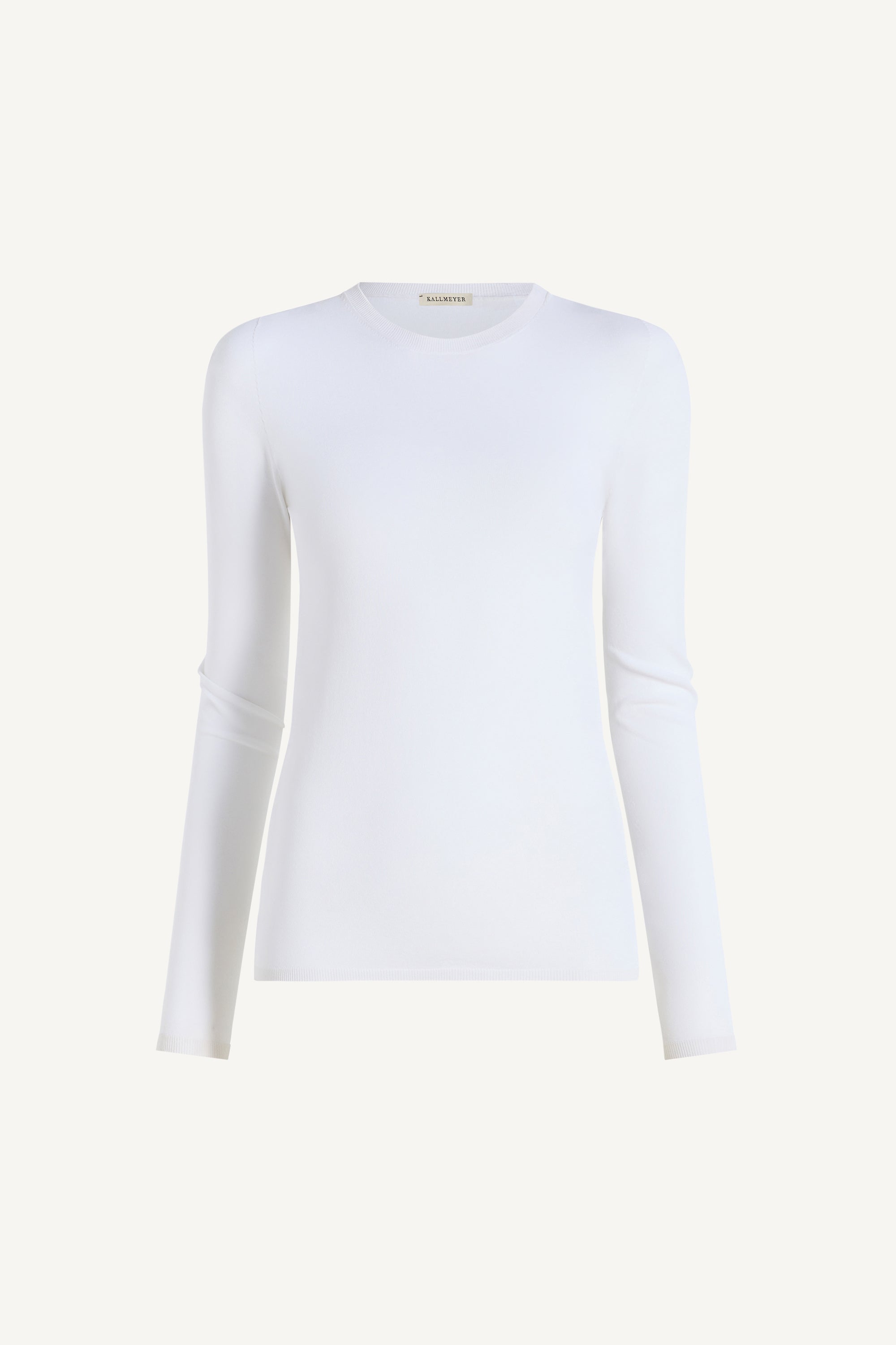Zana Fitted Long Sleeve in Compact Viscose