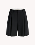 Roxana Short in Tropical Wool