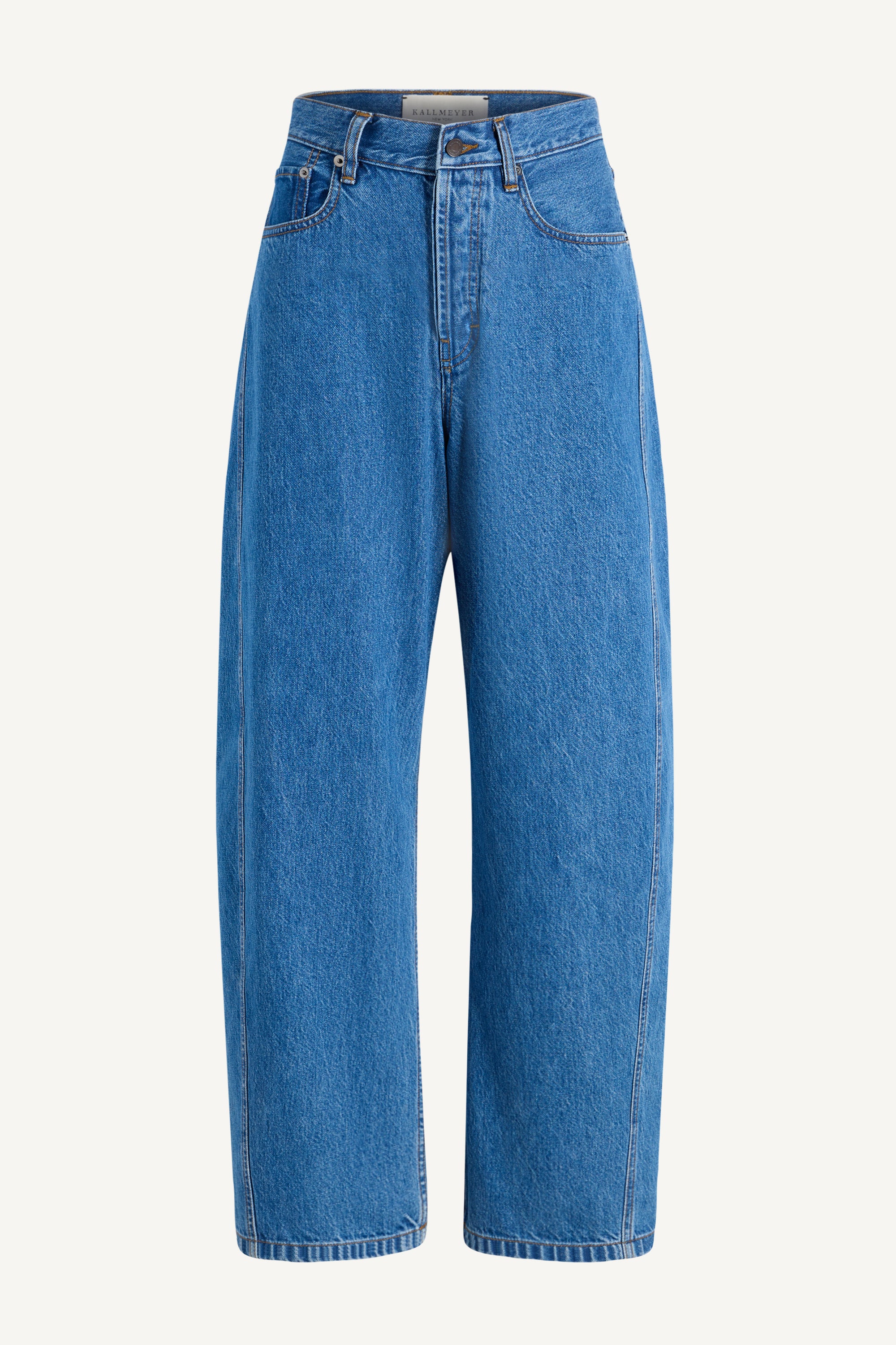 Callum Barrel Jean in Cotton Denim
