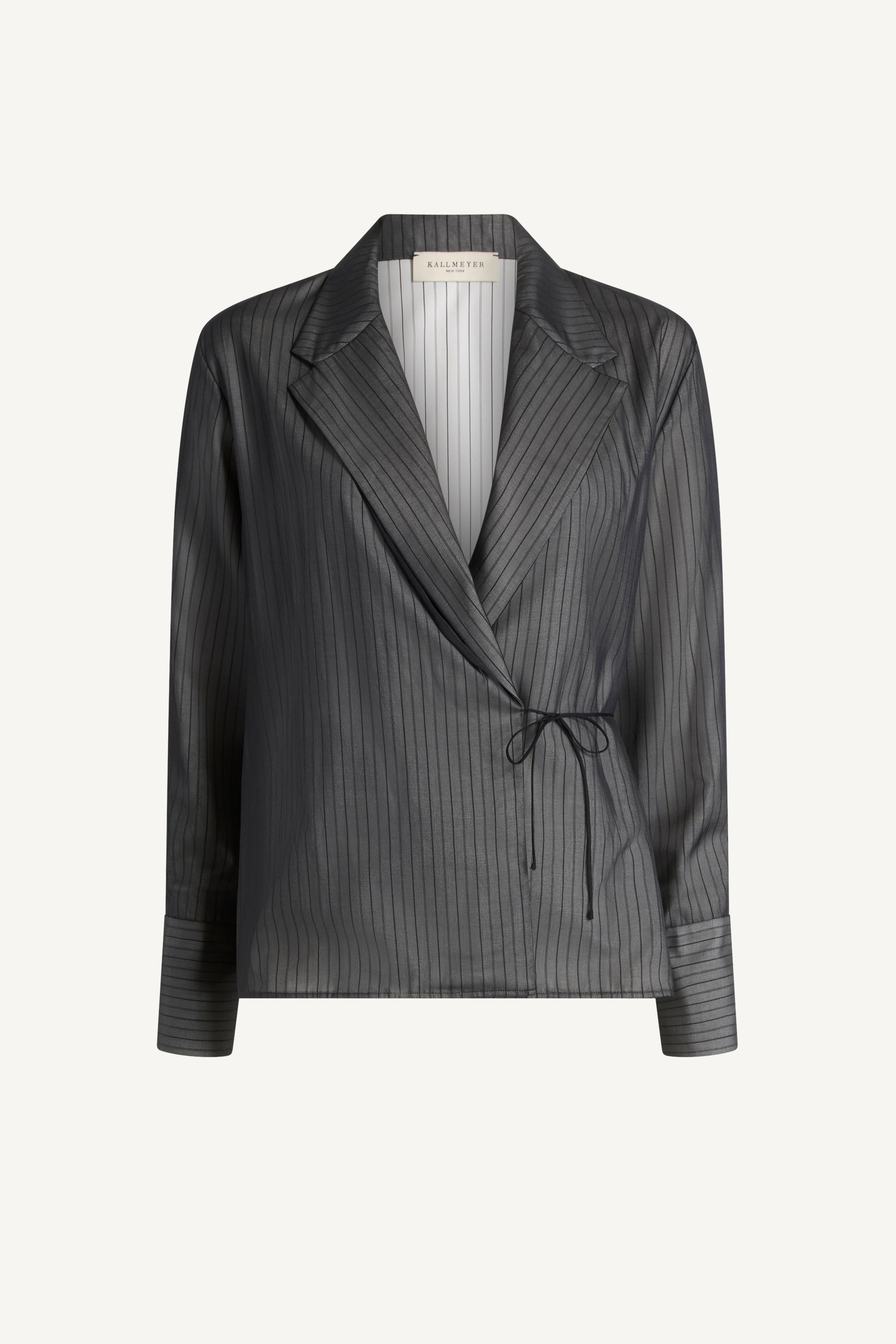Jennie Evening Blouse in Trapped Poplin