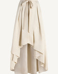 Bustle Skirt in Two Tone Viscose