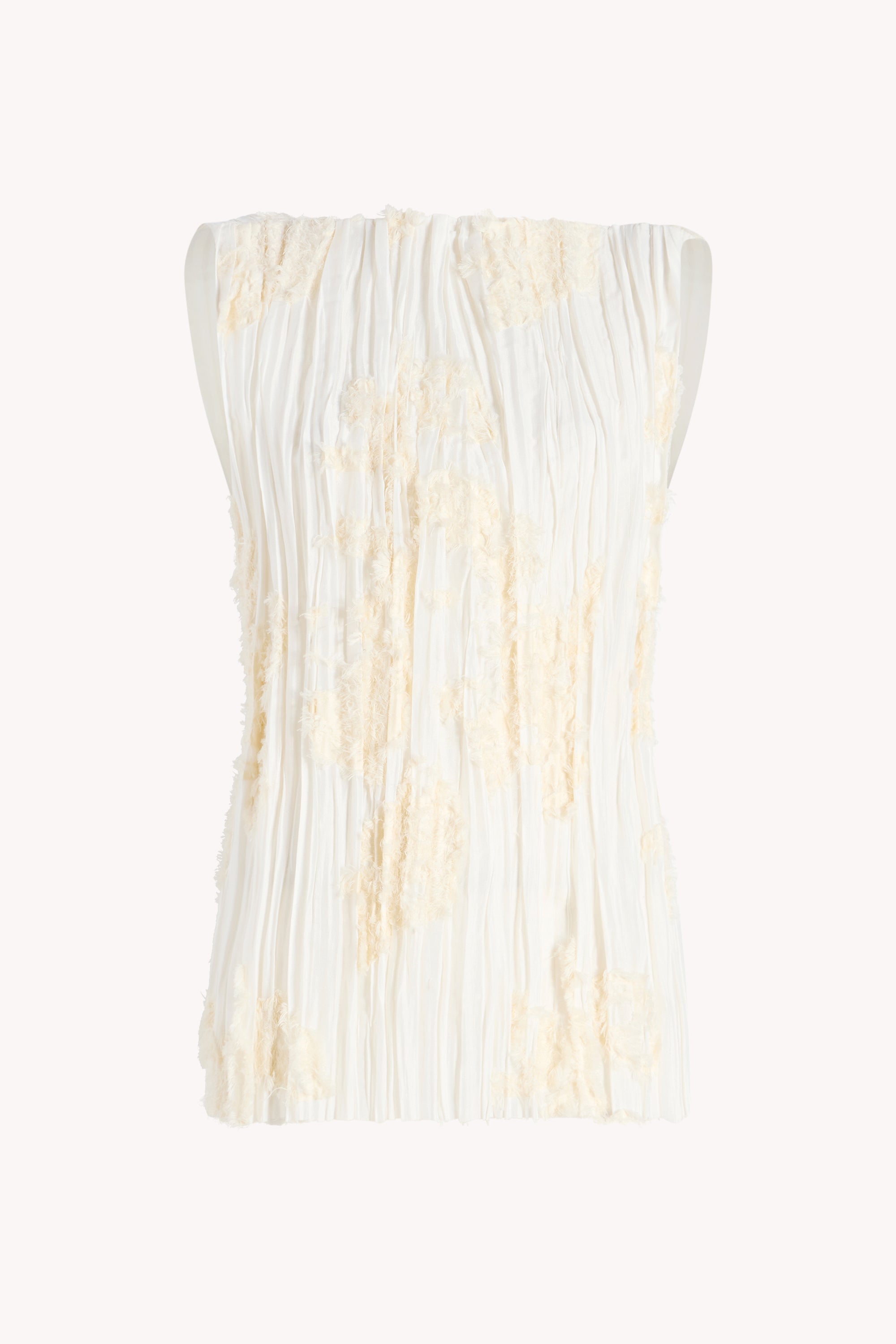 Daria Blouse in Eyelash Plissé