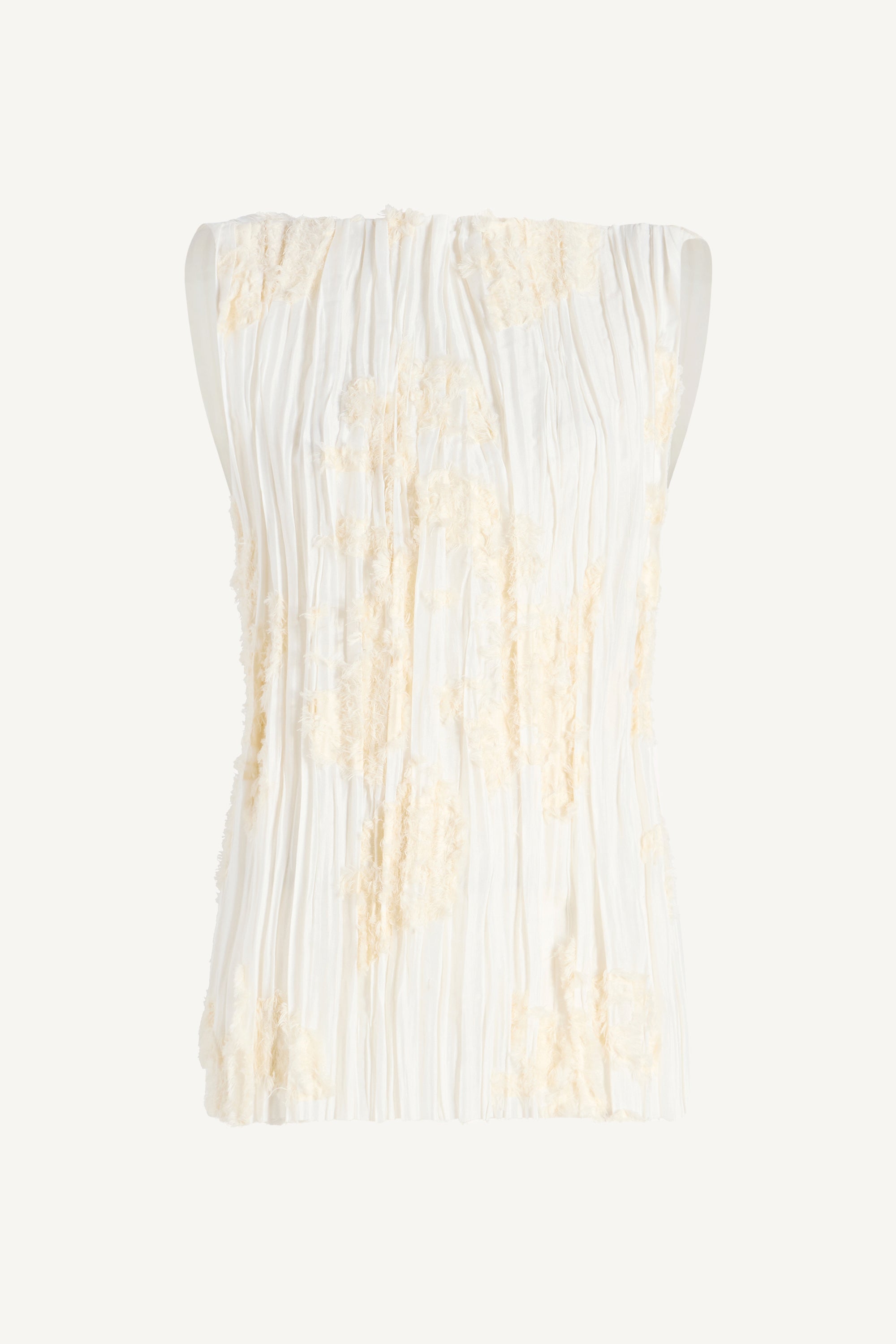 Daria Blouse in Eyelash Plissé