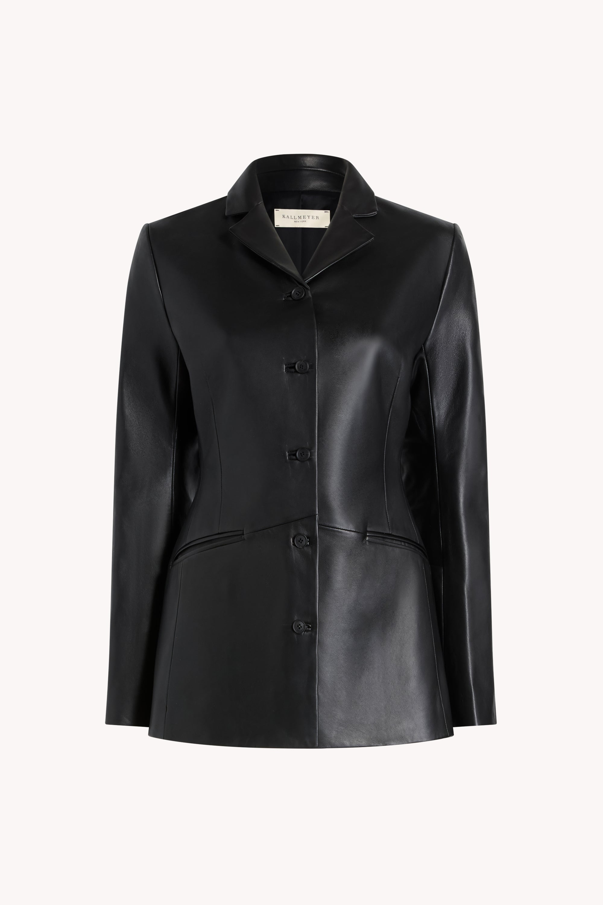 Benny Longline Blazer in Lambskin